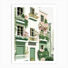 Paris Apartment Art Print