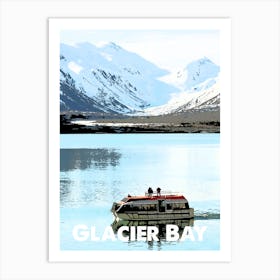 Glacier Bay, National Park, Nature, USA, Wall Print, Art Print