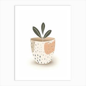 Plant In A Pot 51 Art Print