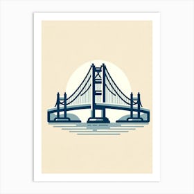 Tsing Ma Bridge - Hong Kong Art Print