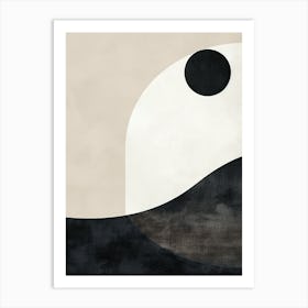 Infinite Whispers Minimalist Style Art Print