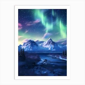 Aurora Borealis 2 Art Print