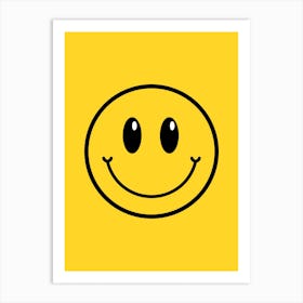 Smiley Face Art Print