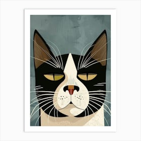 Cat Portrait 13 Art Print