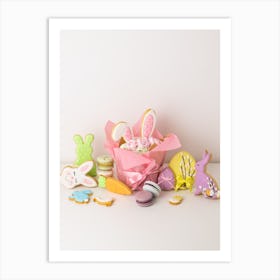 Easter Bunny 40 Art Print