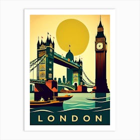 London Bridge Art Print