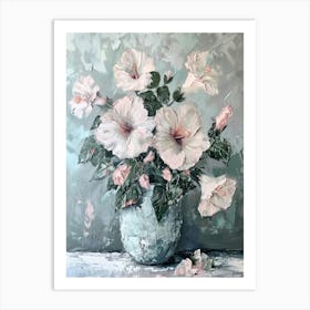 A World Of Flowers Hibiscus 4 Painting Art Print