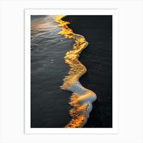 Golden Sand 2 Art Print