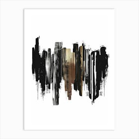 Abstract Cityscape 9 Art Print