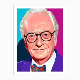 Michael Caine Pop Movies Art Movies Art Print