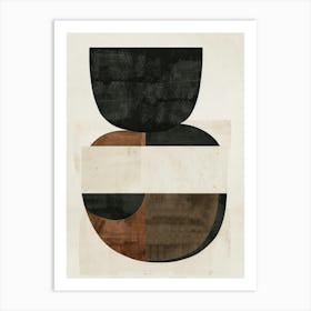 Ligao Stone Park Bauhaus Minimalist Art Print