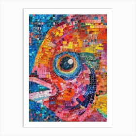 Mosaic Fish Art Print