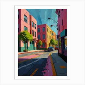 Street Scene 1 Art Print