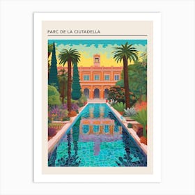 Parc De La Ciutadella Barcelona Spain 2 Art Print