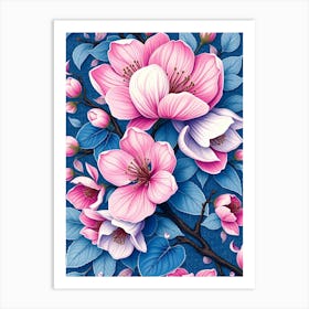 Cherry Blossoms 16 Art Print