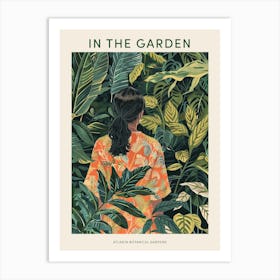In The Garden Poster Atlanta Botanical Gardens 1 Art Print