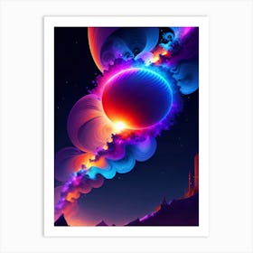 Luminous Aura Art Print