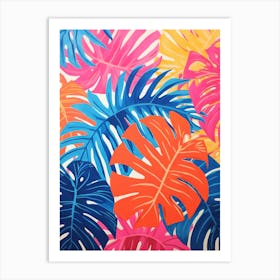 Tropical Leaves 6 Art Print