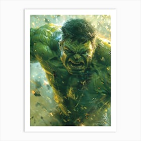 Hulk 21 Art Print