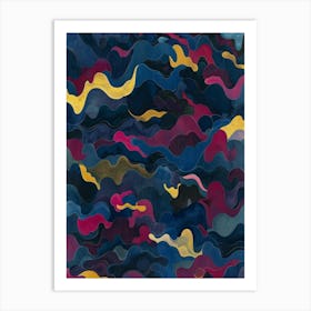 'Waves' 25 Art Print