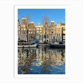 Amsterdam Canals Art Print