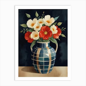 Flowers In A Vase 89 Art Print