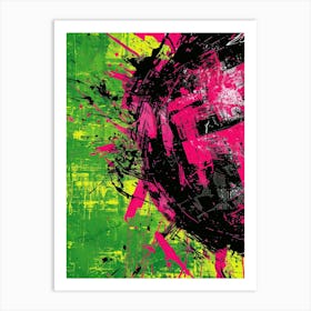 Splatter Painting 38 Art Print