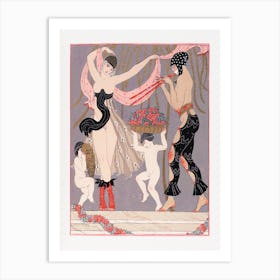 The Dance Of The Flowers (1929), George Barbier Art Print
