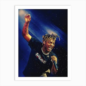 Superstars Of Juice Wrld In Concert Art Print