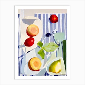 Endive 3 Tablescape vegetable Art Print