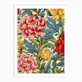 Floral Pattern 73 Art Print