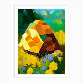 Pollen Beehive 4  Painting Art Print