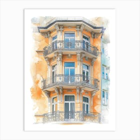 Zurich Europe Travel Architecture 4 Art Print