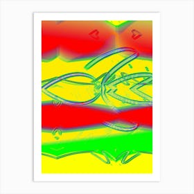 Abstract Painting 19 Art Print