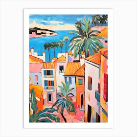 Palma De Mallorca 8 Fauvist Painting Art Print