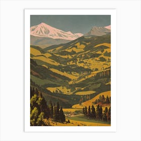 Peneda Vintage Poster Art Print