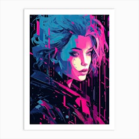 Cyberpunk 3 Art Print