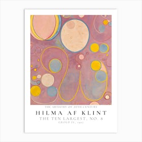 Hilma Af Klint Ten Largest No 6 Art Print