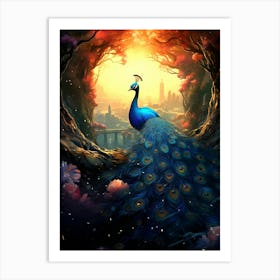 Peacock 1 Art Print