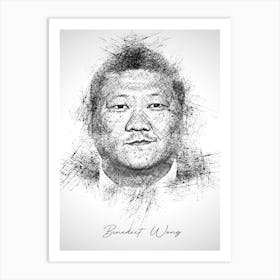 Benedict Wong Art Print