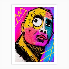 Dwayne Johnson Art Print