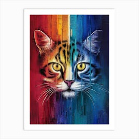 Cat Canvas Print Art Print