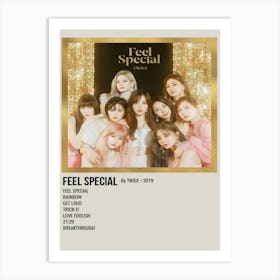 Feel Special By Twice 2019 Poster Art Print