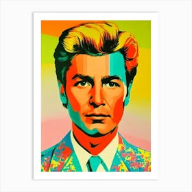 Benjamin Bratt Colourful Pop Movies Art Movies Art Print