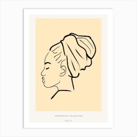 Bohemian Portrait Of A Woman 1 Art Print