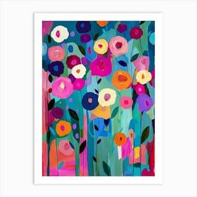 Flowers In Bloom Art Print