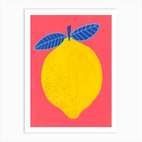 Lemon 1 Art Print