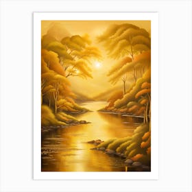 Autumn Landscape 6 Art Print