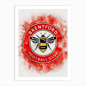 Brentford Fc Painting Art Print