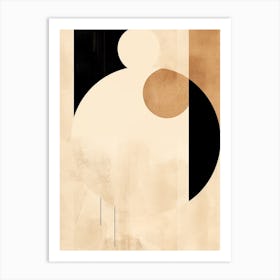 Mid-Century Shapes 5 Art Print